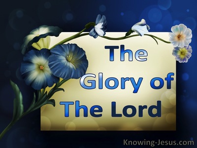 The Glory of the Lord - Perfect MAN Eternal SON (11)